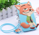 ZOOTOPIA 3D Silicone Cover For iPhone 5S SE 6 6s 7 Plus Lovely Cute Phone Accessories