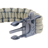 Multifunctional Outdoor Survival Paracord Bracelet Gear Kit